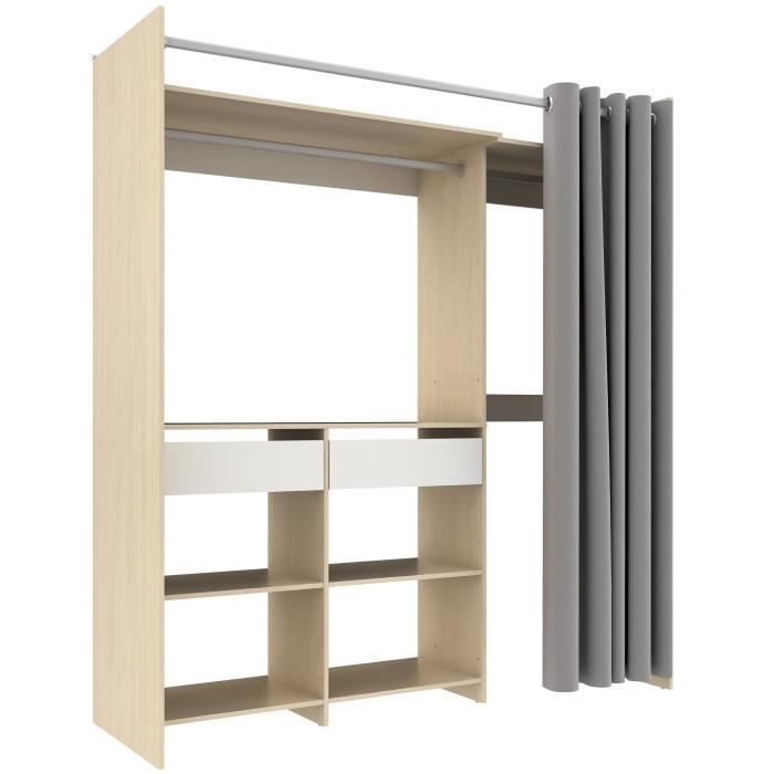 DRESS Dressing extensible Contemporain Décor érable Saint Laurent