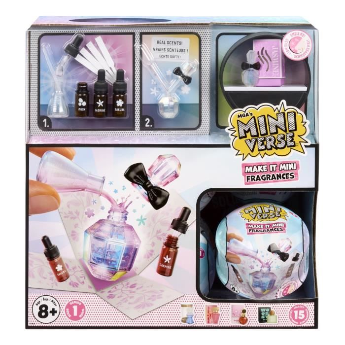 Miniverse Fragrances Boîte complète avec les 15 boules à collectionner Jeu de loisir créatif et plus Non comestible