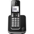 PANASONIC KX-TGD310FR - Téléphone numérique sans fil Noir-1
