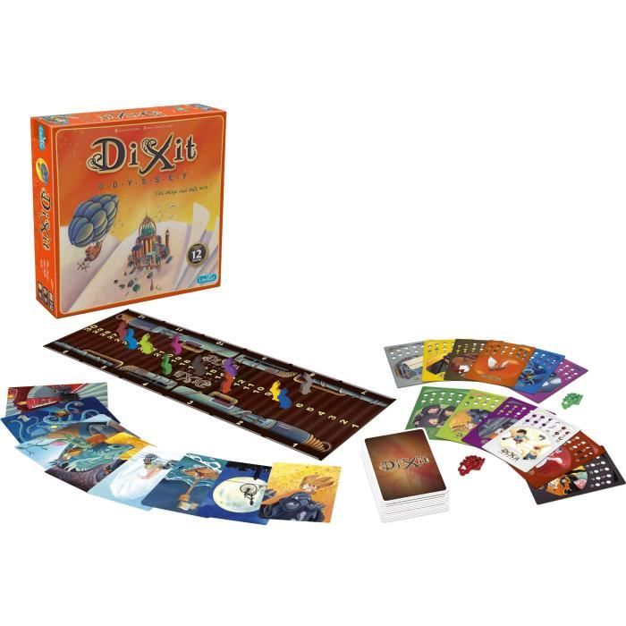 Libellud | Dixit Odyssey | Jeu de société | À partir de 8 ans | 3 à 6 joueurs | 30 minutes