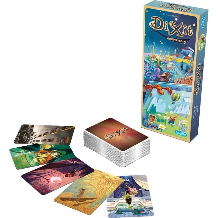Asmodee Libellud - Dixit Memories - Extension - Jeu d'imagination et de créativité Plusieurs Fois primé - 6 Ans - De 3 à 8 Joueurs - 30 Minutes par Partie - Multilingue