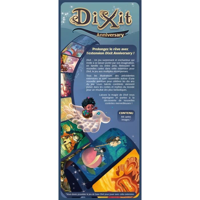 Extension Dixit - Libellud - 84 cartes magnifiques - À partir de 8 ans -  Cdiscount Jeux - Jouets