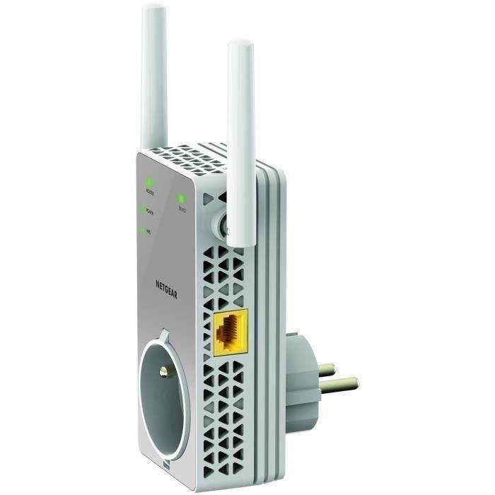 NETGEAR Rpteur WiFi EX3800 AC750, WiFi Booster, Prise de Courant  Intgre, Compatible toutes Box - Cdiscount Informatique