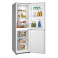 Réfrigérateur combiné CONTINENTAL EDISON CEFC193NFS1 - Total No Frost - 193L - Silver-1