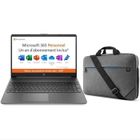 PC Portable HP 15s-fq0024nf - Windows 11 - 15,6" FHD - Celeron N4120 - RAM 4Go - Stockage 128Go SSD - AZERTY + Sacoche