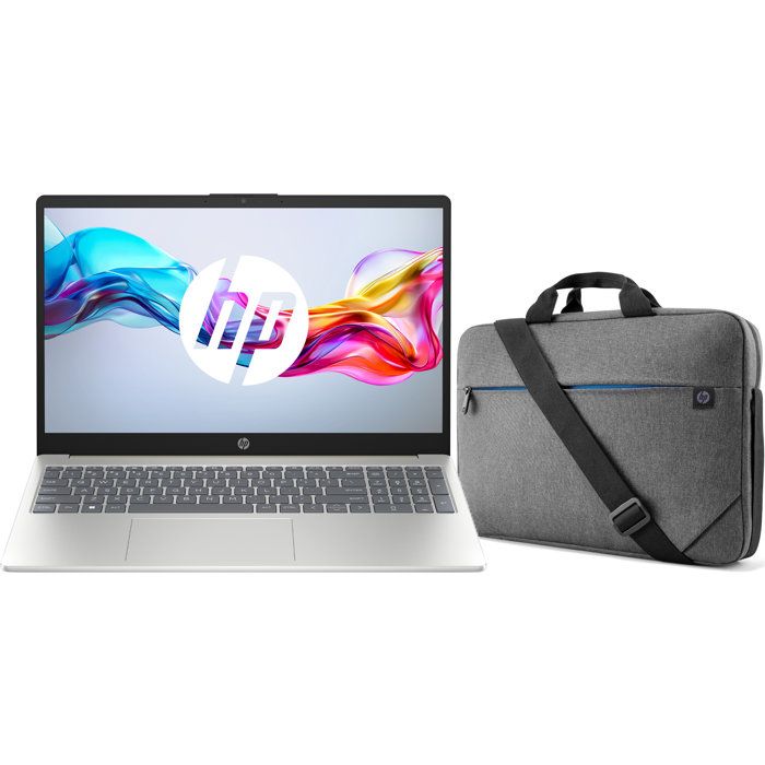 PC Portable HP 15-fd0184nf - Windows 11 - 156 FHD IPS - Core 5 120U - RAM 24Go - Stockage 512Go SSD + Sacoche