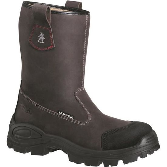 Bottes de sécurité non fourrées DESERT S3 SRC CI brun P42