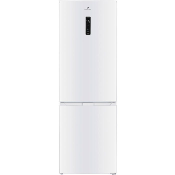 Réfrigérateur congélateur bas - CONTINENTAL EDISON - CEFC400NFWD - 402 L - Classe D - 60 x 68 x 186 cm - Blanc