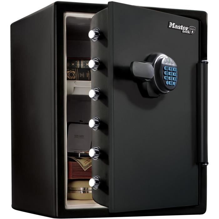 Coffre-fort - MASTER LOCK - Ignifuge et Etanche - XXL 566L - Combinaison électronique