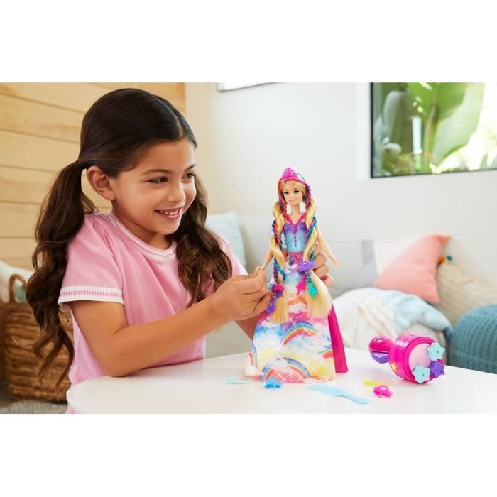 Barbie princesse tresse on sale magique