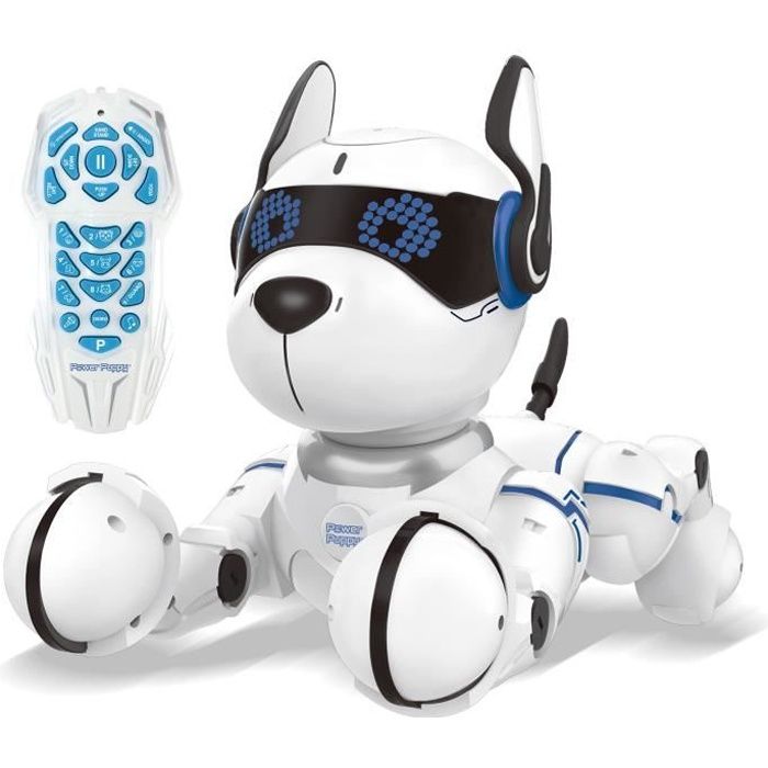 Jouets programmables pour Chien Robot RC pour 3 4 5 6 7 8 9 10 Ans et Plus Cadeau Jouet Robot interactif pour Enfants Jouet Robot Dansant Intelligent chenqian Jouet Robot télécommandé pour Chien