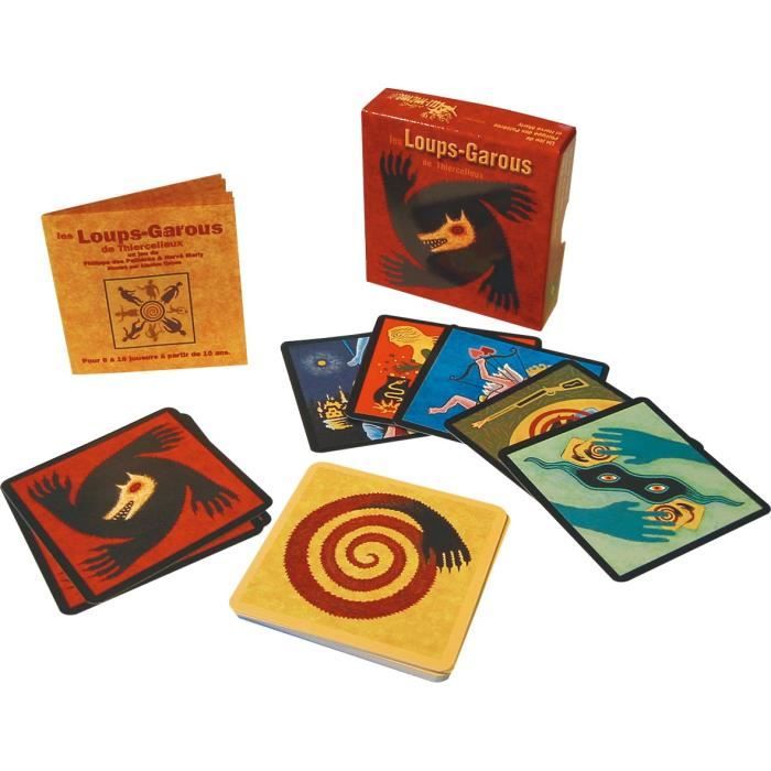 Les LoupsGarous de Thiercelieux Jeu de base Jeu de Société Jeu de rôle Cdiscount Jeux