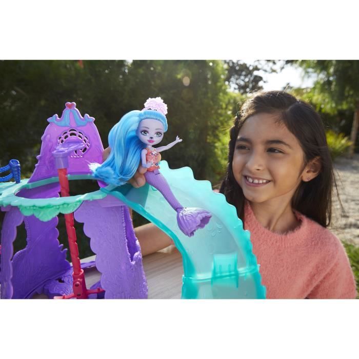 Mini-poupée Enchantimals - Parc Aquatique des Sirènes - Shayda Otarie et  ses amis - 4 ans et plus - Cdiscount Jeux - Jouets