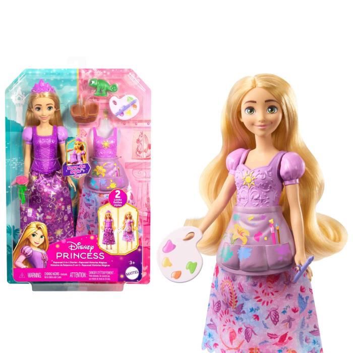 Disney Dolls Raiponce Pique Nique Et Art Mattel La Boite