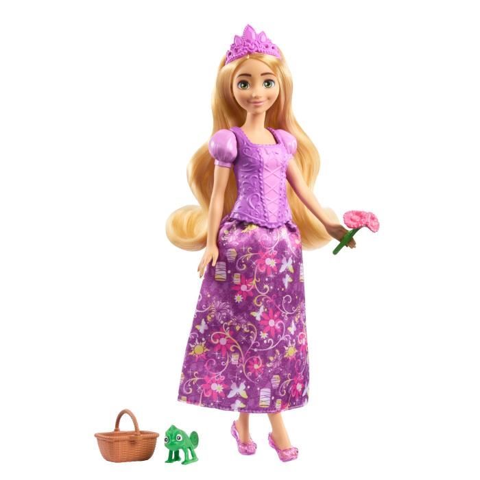 Poupée Barbie Mattel Princesse Raiponce - Robe Qui S'éclaire #ckdb, édition 2010 Originale