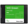 WESTERN DIGITAL - Green - Disque SSD Interne - 1 To - 2,5" - WDS100T3G0A-1