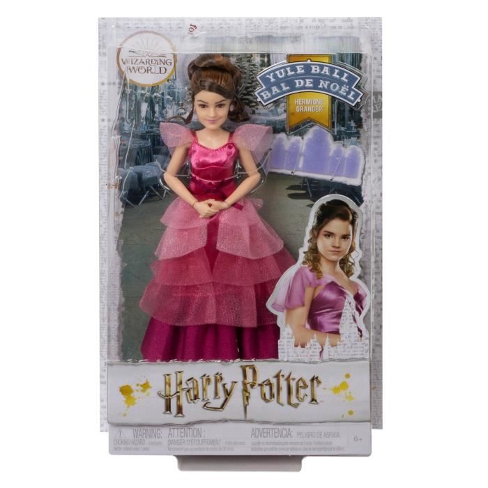 HARRY POTTER Bal de Noël Poupée Hermione Granger Poupée 25 cm - Cdiscount  Jeux - Jouets