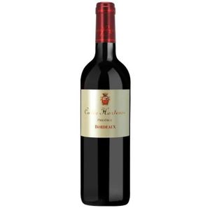 VIN ROUGE Cuvée Hortense Prestige 2019 Bordeaux - Vin rouge de Bordeaux