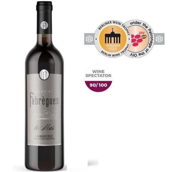 Domaine de Fabrègues Le Mas 2020 Languedoc - Vin rouge de Languedoc-Roussillon
