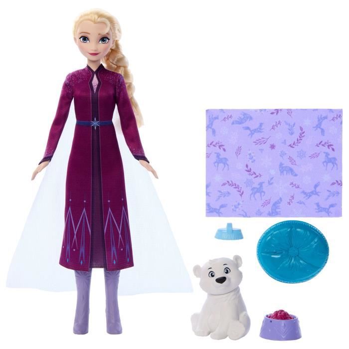 Disney La Reine des Neiges Coffret Elsa et ’Ourson 4 accessoires Disney Frozen JFG16 - vue 8