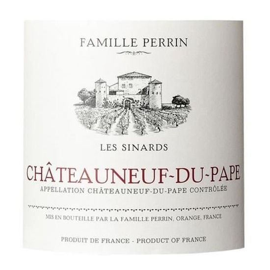 Famille Perrin Les Sinards 17 Chateauneuf Du Pape Vin Rouge Des Cotes Du Rhone Achat Vente Vin Rouge Les Sinards 17 Chateau9 Pape Cdiscount
