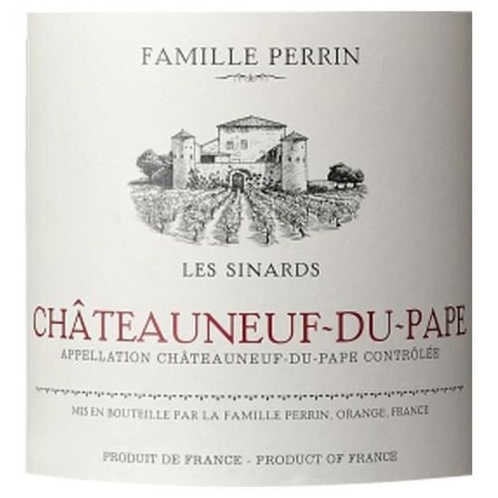 Famille Perrin Les Sinards 18 Chateauneuf Du Pape Vin Rouge Des Cotes Du Rhone La Cave Cdiscount
