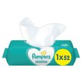 PAMPERS 112 couches Baby-Dry Taille 7 Pack 1 Mois + SENSITIVE 52 lingettes bébé OFFERTES-2
