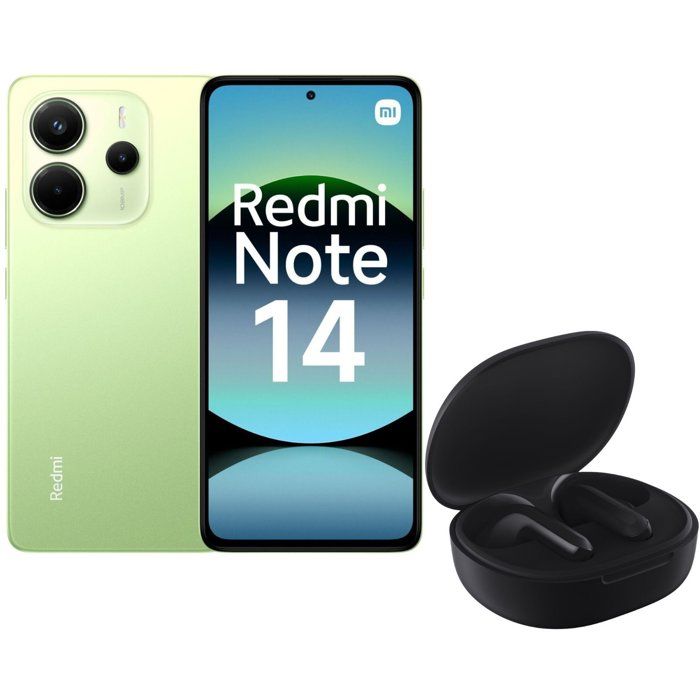 Xiaomi Redmi Note 14 16 9 cm 6.67 Double SIM hybride 4G USB Type C 8 Go 5500 mAh Citron - vue 10