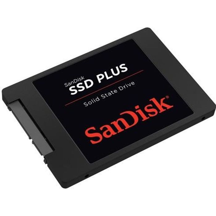 SanDisk SSD PLUS SSD 480 Go interne 2.5 SATA 6Gb/ - vue 2