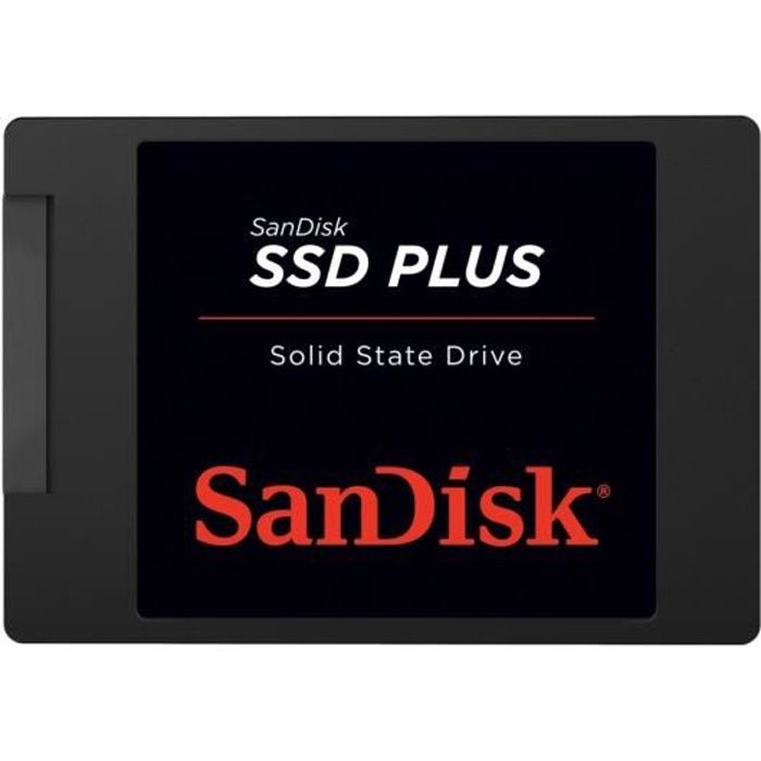 SSD Sandisk SSD Plus 480Go (SDSSDA-480G-G26)