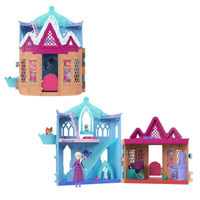 Disney La Reine des Neiges Coffret Château Jeu des Animaux d'hiver Disney Frozen JFG28 Neuf - vue 5