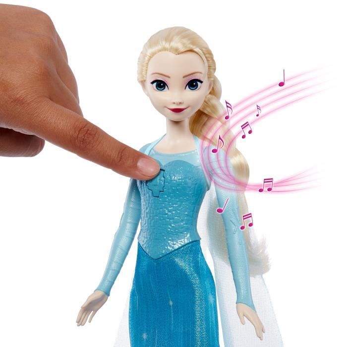 Disney La Reine des Neiges 2 - Poupee Princesse Disney Elsa Chantante - 27  cm - Chante en Français en destockage et reconditionné chez DealBurn