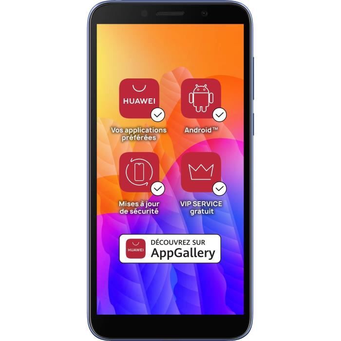 Vente Téléphone portable HUAWEI Y5p Phantom Blue 32 Go (Services Google non intégrés) pas cher Vente Téléphone portable HUAWEI Y5p Phantom Blue 32 Go (Services Google non intégrés) pas cher