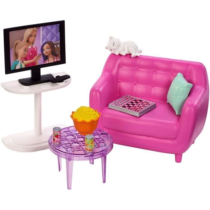 S103 Hi-Fi Meuble TV Set Combo pour Barbie Maison de Poupée Mobilier Salon 