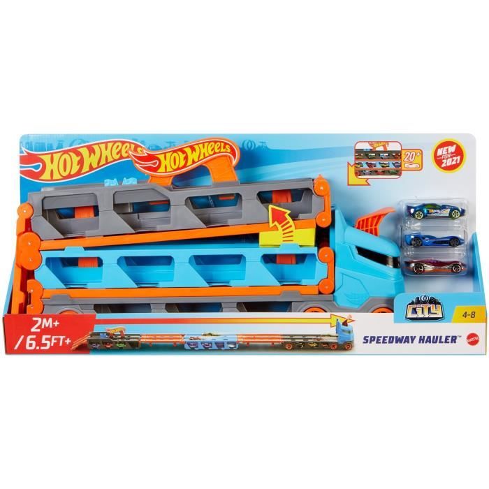 Hot Wheels Camion Méga Transporteur, Commandez facilement en ligne