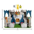 Imaginext - Coffret Château Fort Aventure du Lion avec figurine - Accessoire Figurines - Dès 3 ans-1
