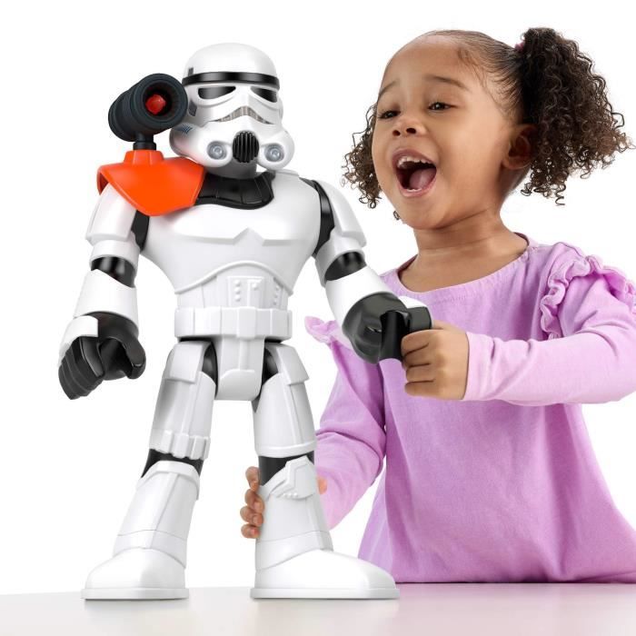 Figurine XXL Stormtrooper 40 cm Star Wars - Fisher-Price Imaginext