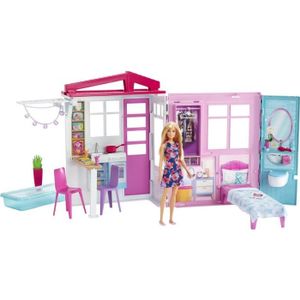 avion barbie bleu