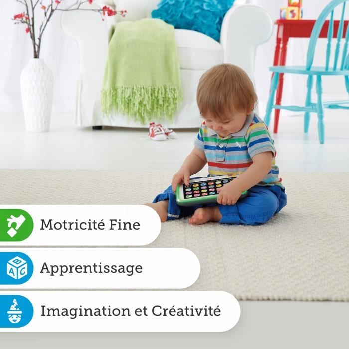 Tablette enfant Fisher-Price Ma Tablette Puppy - Jouet d'éveil interactif  pour bébé de 12 mois et plus - Cdiscount Jeux - Jouets