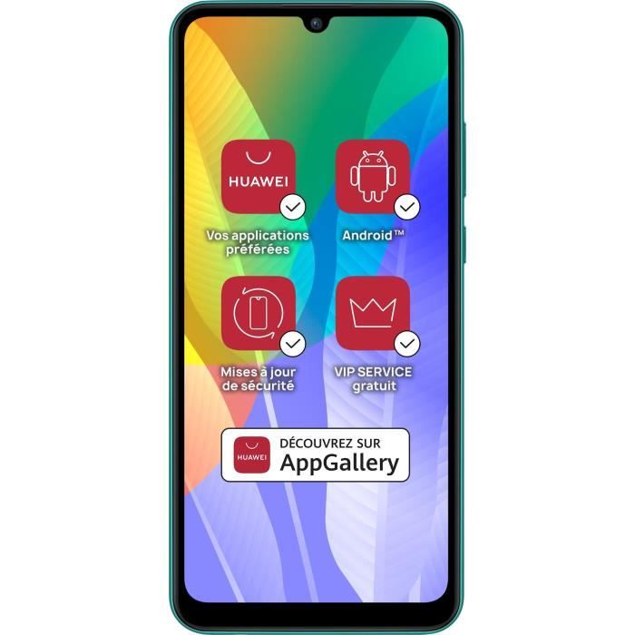 Vente Téléphone portable HUAWEI Y6p Emerald Green 64 Go (Services Google non intégrés) pas cher Vente Téléphone portable HUAWEI Y6p Emerald Green 64 Go (Services Google non intégrés) pas cher