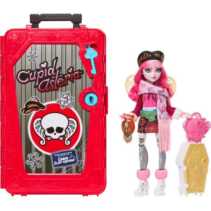Coffret surprise MATTEL Valise secrète Clawdeen 20 accessoires 125 styles