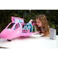 Barbie - L'Avion de Rêve avec mobilier et Rangement - Plus de 15 accessoires - 58cm - Dès 3 ans-3