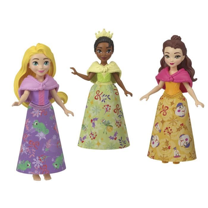 Calendrier De L'Avent Princesse 24 Jours – 12 Poupées + 12 Tenues Transformables – Cadeau De Noël Pour Filles, 33x33cm - 6