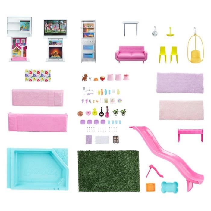 Barbie maison+accessoires