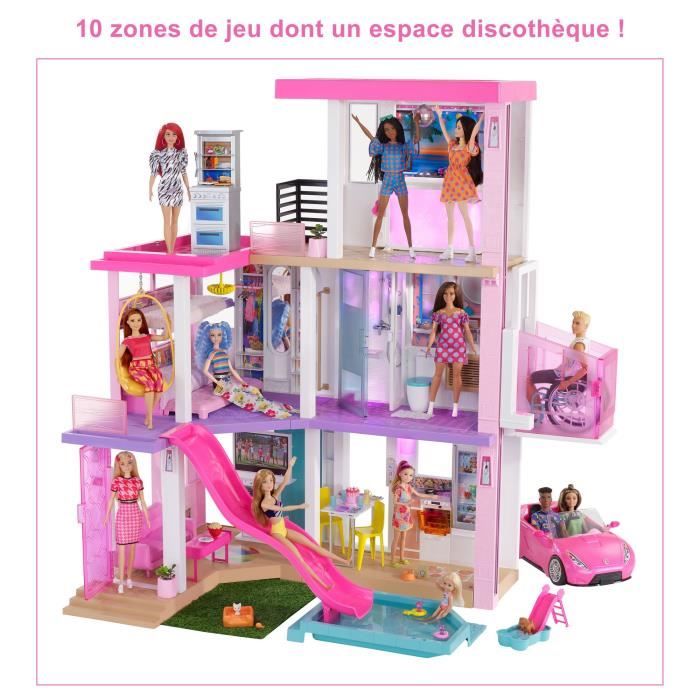 La chambre de la maison de Barbie