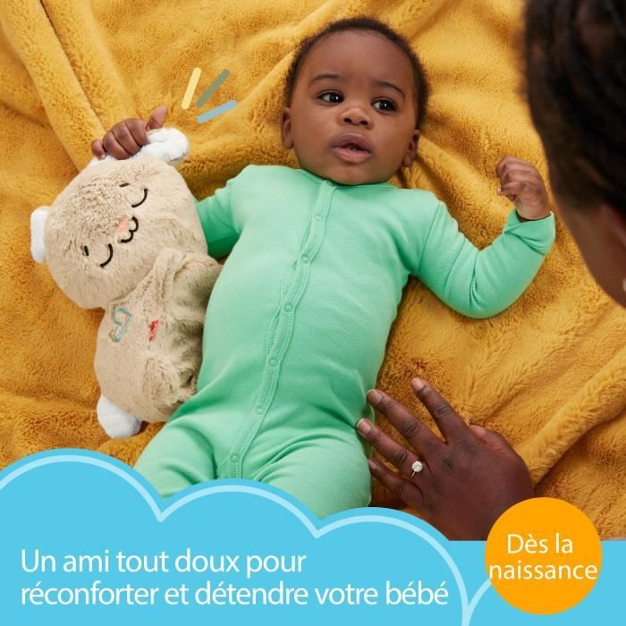 Peluche Veilleuse Infini Fun - Peluche à Câlins Avec Lumière Et Berceuses Pour Bébé