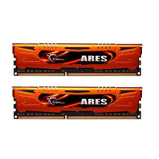 G.SKILL RAM PC3-12800 / DDR3 1600 Mhz - F3-1600C10D-16GAO - DDR3 Performance Series - Ares - Low Profile