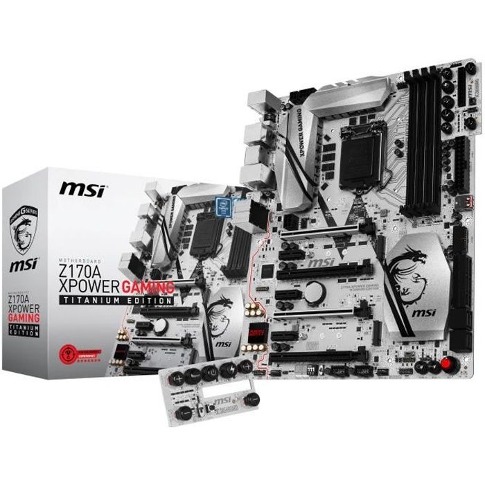 MSI carte mère Z170A XPOWER GAMING TITANIUM EDITIO - Msi