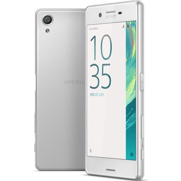 Téléphone portable Sony Xperia X 32 Go Blanc pas cher Téléphone portable Sony Xperia X 32 Go Blanc pas cher