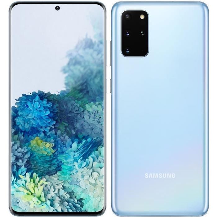 Vente Téléphone portable Samsung Galaxy S20+ 128 Go 5G Bleu pas cher Vente Téléphone portable Samsung Galaxy S20+ 128 Go 5G Bleu pas cher